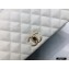 Chanel Coco Handle Medium Flap Bag White/Burgundy with Lizard Top Handle A92991 Top Quality 7148