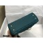 Chanel Coco Handle Small Flap Bag Green with Lizard Top Handle A92990 Top Quality 7147