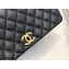 Chanel Coco Handle Medium Flap Bag Black with Top Handle A92991 Top Quality 7148
