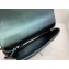 Chanel Coco Handle Small Flap Bag Pearl Green/Blue with Lizard Top Handle A92990 Top Quality 7147
