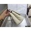 Chanel Coco Handle Medium Flap Bag White with Python Top Handle A92991 Top Quality 7148