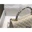 Chanel Coco Handle Medium Flap Bag White with Python Top Handle A92991 Top Quality 7148