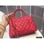 Chanel Coco Handle Small Flap Bag Red with Lizard Top Handle A92990 Original Quality 7147