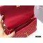 Chanel Coco Handle Small Flap Bag Red with Lizard Top Handle A92990 Original Quality 7147