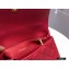 Chanel Coco Handle Small Flap Bag Red with Lizard Top Handle A92990 Original Quality 7147