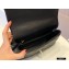 Chanel Coco Handle Small Flap Bag Black/Burgundy with Lizard Top Handle A92990 Original Quality 7147