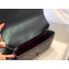 Chanel Caviar Calfskin Coco Handle Chevron Small Flap Bag Pearl Green with Top Handle A92990 7147
