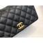 Chanel Coco Handle Small Flap Bag Black/Burgundy with Lizard Top Handle A92990 Top Quality 7147