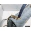 Chanel Coco Handle Medium Flap Bag Gray with Lizard Top Handle A92991 Top Quality 7148