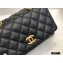 Chanel Coco Handle Small Flap Bag Black with Top Handle A92990 Top Quality 7147