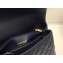 Chanel Coco Handle Small Flap Bag Navy Blue/Burgundy with Lizard Top Handle A92990 Top Quality 7147