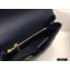 Chanel Coco Handle Medium Flap Bag Navy Blue/Burgundy with Lizard Top Handle A92991 Top Quality 7148
