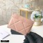Chanel 19 Card Holder AP1167 Light Pink 2020