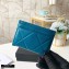 Chanel 19 Card Holder AP1167 Turquoise Blue 2020