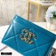Chanel 19 Card Holder AP1167 Turquoise Blue 2020