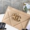 Chanel 19 Card Holder AP1167 Beige 2020