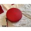 Valentino Round VSLING Leather Bag Red 2020