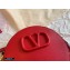 Valentino Round VSLING Leather Bag Red 2020