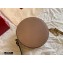 Valentino Round VSLING Leather Bag Nude 2020