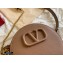 Valentino Round VSLING Leather Bag Nude 2020