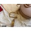 Valentino Round VSLING Leather Bag Nude 2020