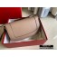 Valentino Supervee Calfskin Crossbody Large Bag Camel/Gold 2020
