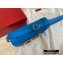 Valentino Supervee Calfskin Crossbody Large Bag Neon Blue/Gold 2020