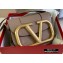 Valentino Supervee Calfskin Crossbody Small Bag Camel/Gold 2020
