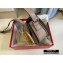 Valentino Supervee Calfskin Crossbody Small Bag Camel/Gold 2020