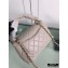 Chanel Lambskin Flap Bag with Handle AS2044 Off White 2020