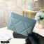 Chanel 19 Card Holder AP1167 Light Blue 2020