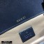 Gucci Sylvie 1969 Mini Shoulder Bag 615965 Blue 2020