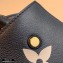 Louis Vuitton Grained Leather Montaigne BB Bag M45489 Black 2020