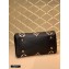 Louis Vuitton Grained Leather Montaigne MM Bag M45499 Black 2020