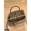 Louis Vuitton Grained Leather Montaigne BB Bag M45489 Tourterelle Gray 2020