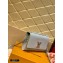 Louis Vuitton Lockme Clutch Bag M56136 Olympe Blue 2020