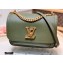 Louis Vuitton Grained Calf Leather Lockme Chain PM Bag M57067 Khaki Green 2020