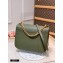 Louis Vuitton Grained Calf Leather Lockme Chain PM Bag M57067 Khaki Green 2020