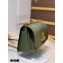Louis Vuitton Grained Calf Leather Lockme Chain PM Bag M57067 Khaki Green 2020