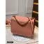 Louis Vuitton Grained Calf Leather Lockme Chain PM Bag M57071 Rose des Sables Pink 2020