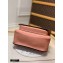 Louis Vuitton Grained Calf Leather Lockme Chain PM Bag M57071 Rose des Sables Pink 2020