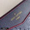 Louis Vuitton Monogram Empreinte Pochette Mélanie BB Pouch Clutch Bag M68713 Marine Rouge 2020