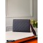 Louis Vuitton Monogram Empreinte Pochette Mélanie MM Pouch Clutch Bag M68706 Marine Rouge 2020
