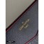 Louis Vuitton Monogram Empreinte Pochette Mélanie MM Pouch Clutch Bag M68706 Marine Rouge 2020