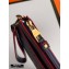 Louis Vuitton Monogram Empreinte Pochette Mélanie MM Pouch Clutch Bag M68706 Marine Rouge 2020