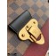 Louis Vuitton Damier Ebene Canvas Vavin PM Bag N40109 Bordeaux Red