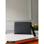 Louis Vuitton Monogram Empreinte Pochette Mélanie MM Pouch Clutch Bag M68705 Black 2020
