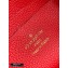 Louis Vuitton Monogram Empreinte Pochette Mélanie MM Pouch Clutch Bag Red 2020