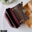 Louis Vuitton Damier Ebene Canvas Vavin PM Bag N40109 Bordeaux Red