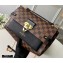 Louis Vuitton Damier Ebene Canvas Vavin PM Bag N40108 Black